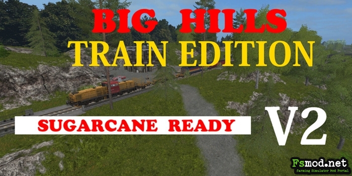 FS17 - Hills Map Train Edition V 2