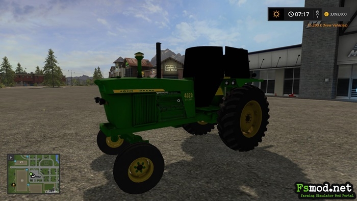 FS17 - John Deere 4020 Tractor V1