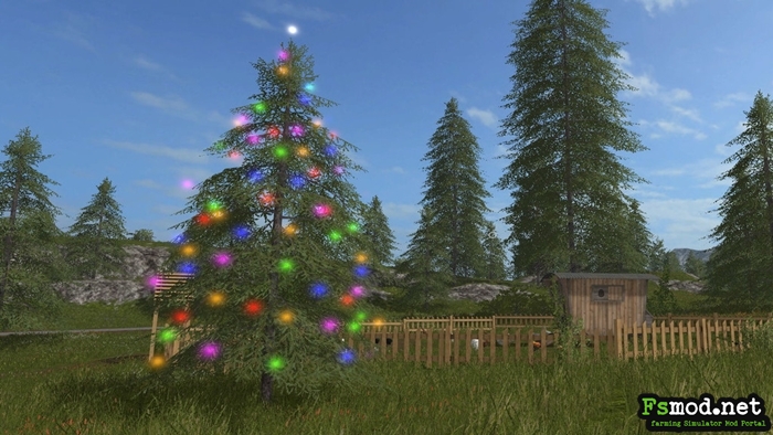 FS17 - Placeable Christmas Tree