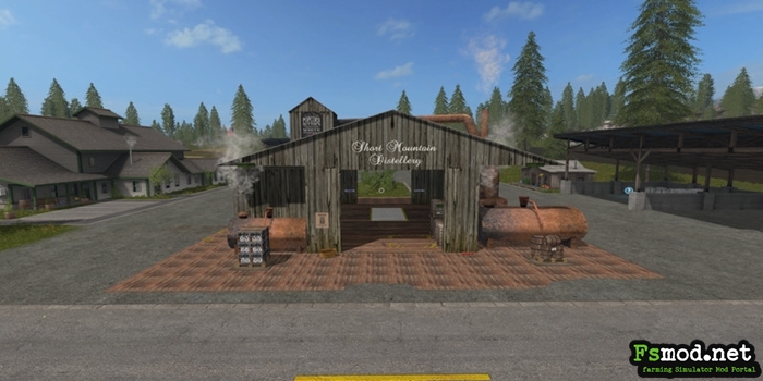 FS17 - Placeable Whiskey Factory RHUM Edition V 1