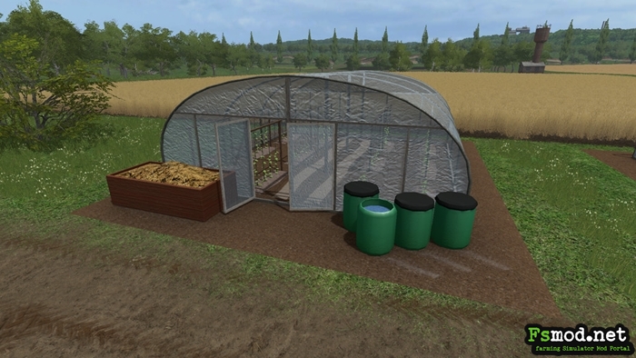 FS17 - Plasticfoil Greenhouse (Cucumber)
