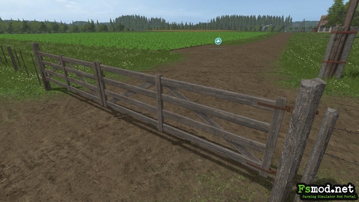 FS17 - South America Gates And Fence