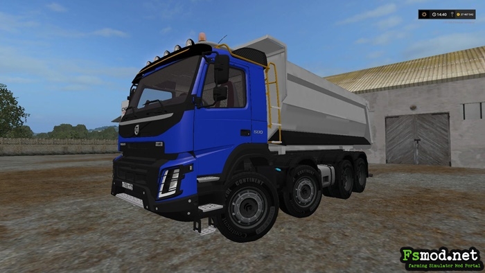 FS17 - Volvo 8x6 Truck V1