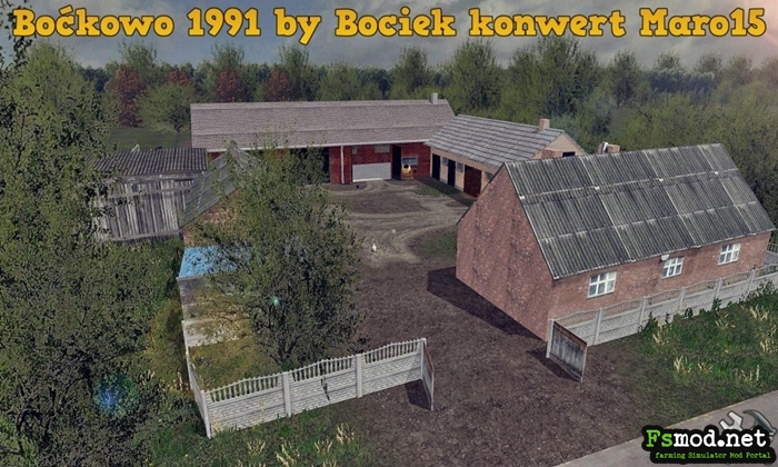 FS17 - Bockowo 1991 Map