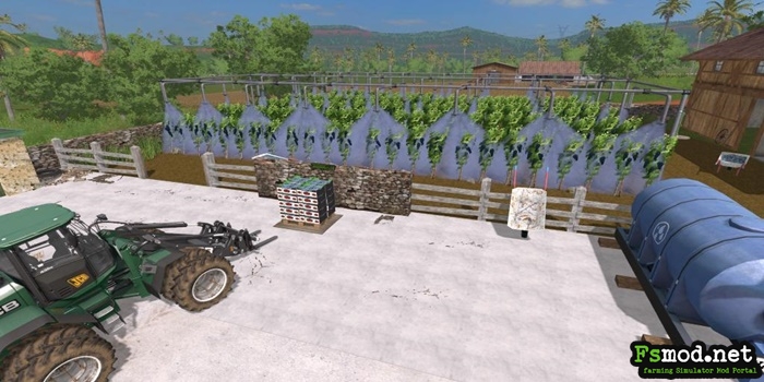 FS17 - Grape Farm Placeable V1.1