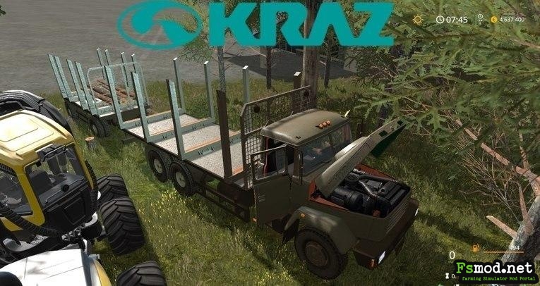 FS17 - Kraz 6233 M6 Log Truck New V1.0