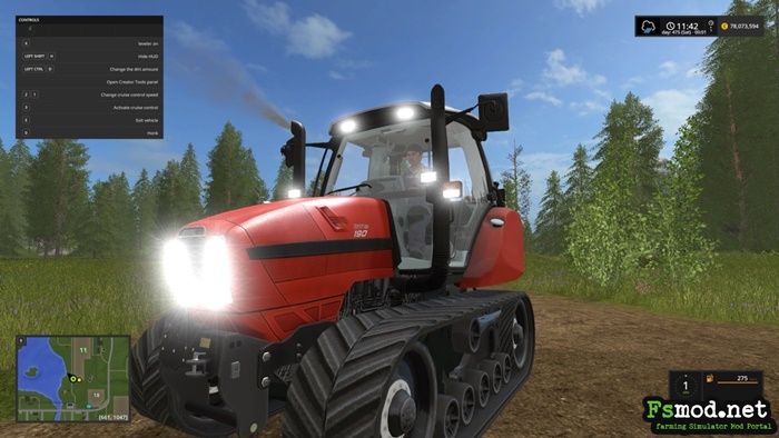 FS17 - Same M82 Krypton Crawler Tractor