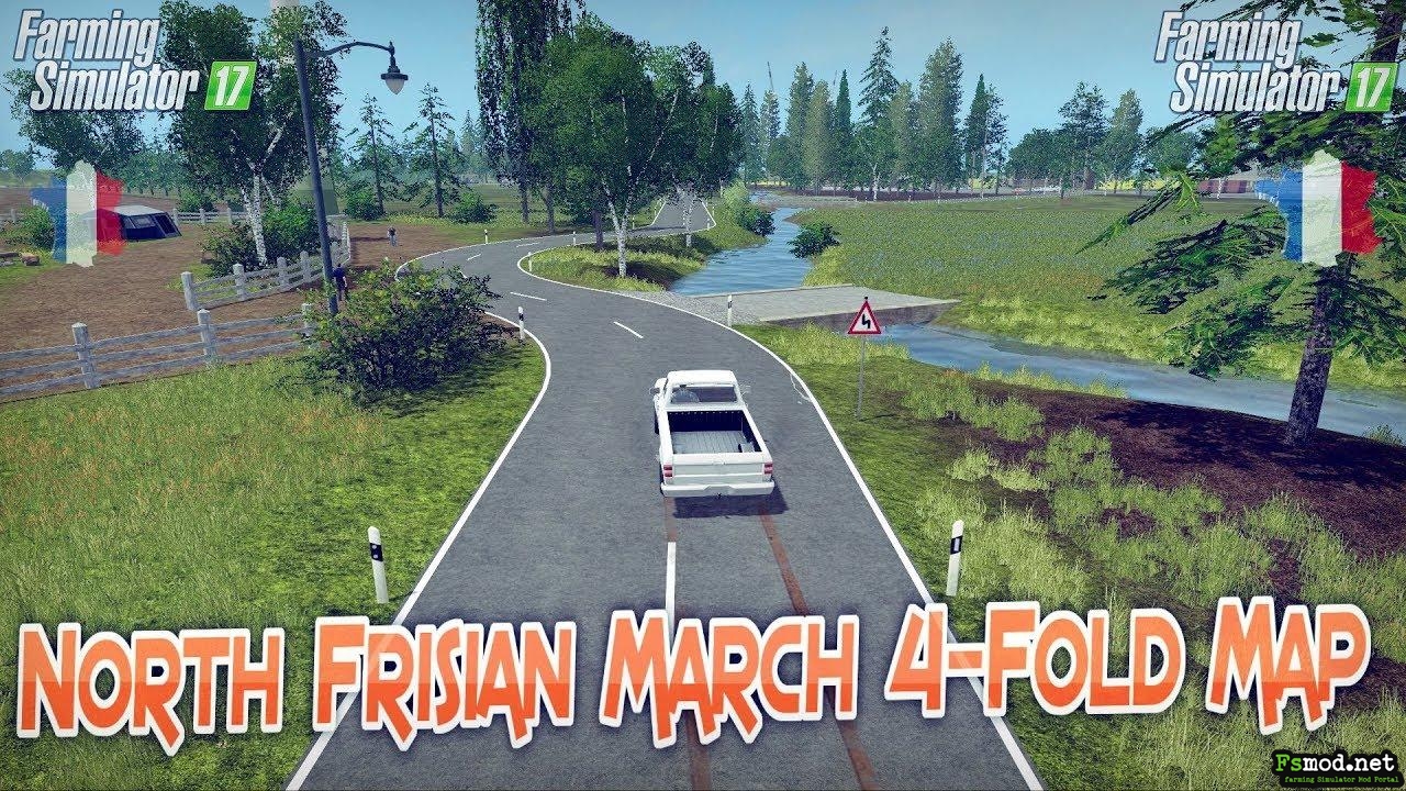 FS17 - North Frisian March 4-fold Map V1.4 Without Trenches
