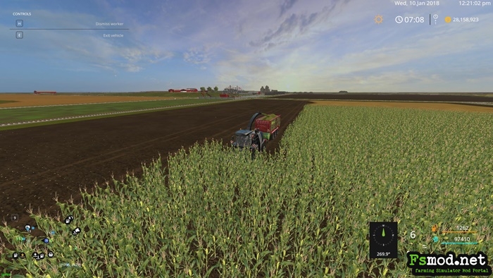 FS17 - The Great Plains of Usa Map V2.0