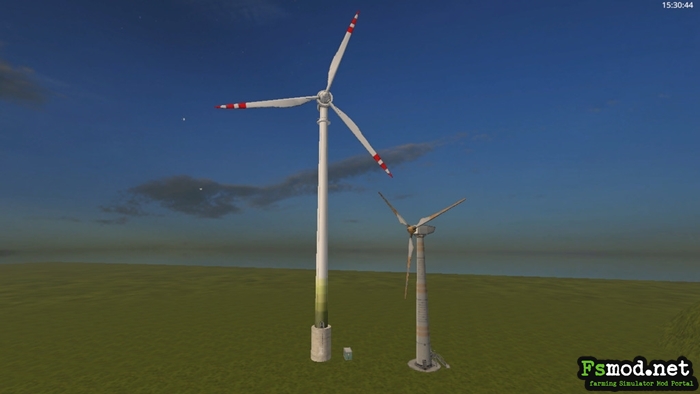FS17 - Placeable Wind Turbine 110m