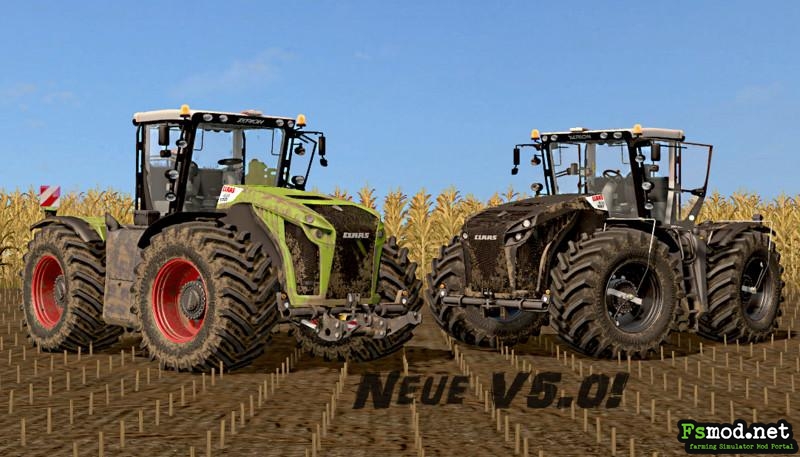 FS17 - Claas Xerion 4000-5000 (3rd Generation) V6.0 Final