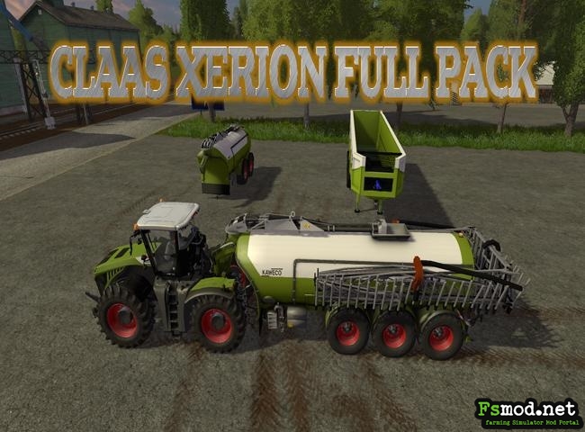 FS17 - Claas Xerion Full Pack Final