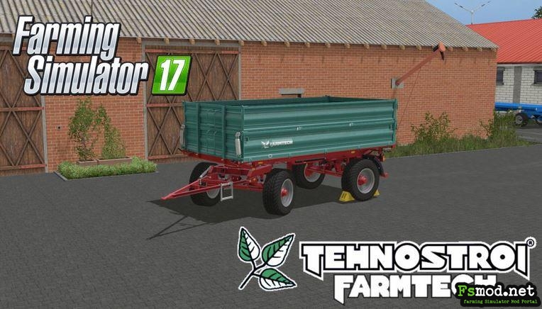FS17 - Farmtech Zdk 1100 Trailer V1.0.0