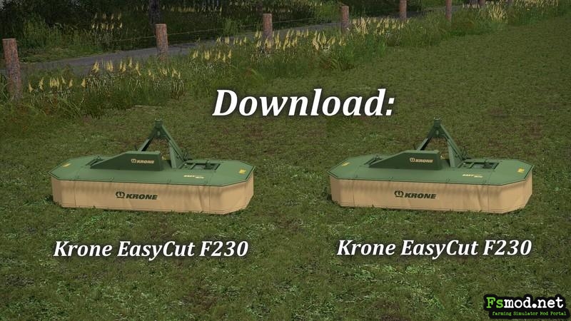 FS17 - Krone Easy Cut F230 V1.1