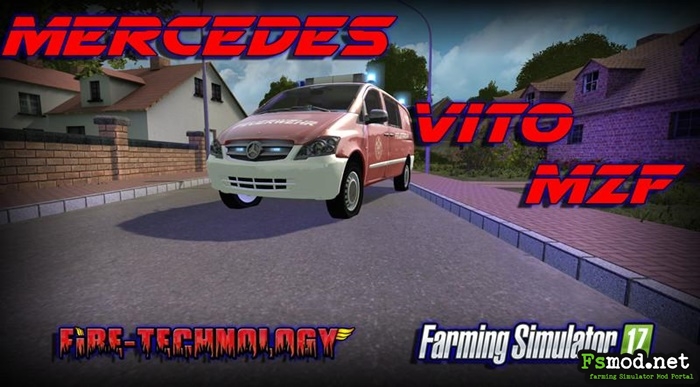 FS17 - Mercedes Vito Mzf V1.0