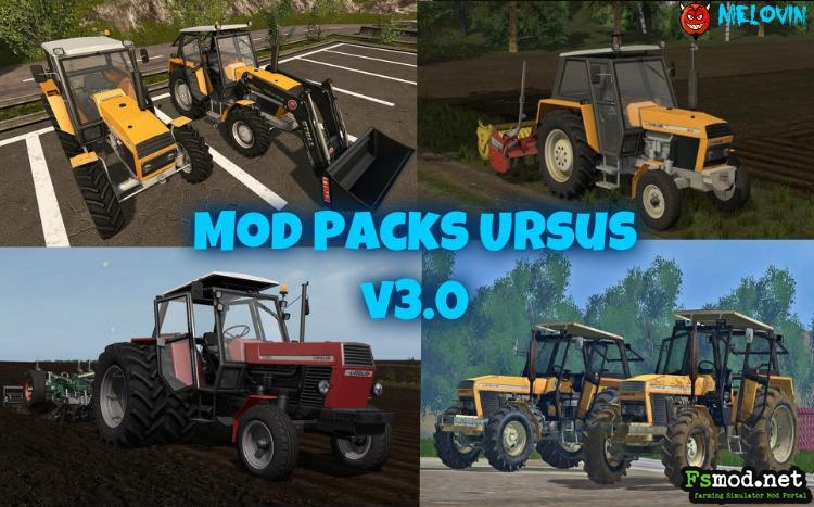 FS17 - Mod Packs Ursus V3.0