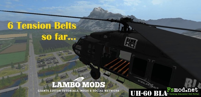 FS17 - Uh-60 Blackhawk – Helicopter – Lambo-Mods V2