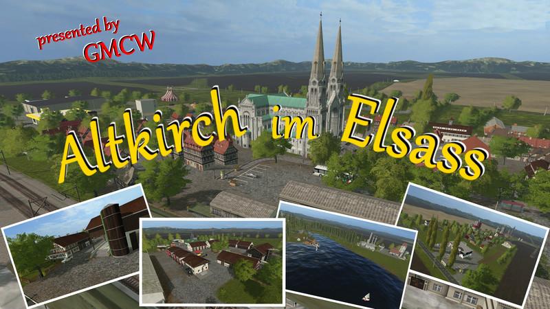 FS17 - Altkirch in Alsace Map v1.1