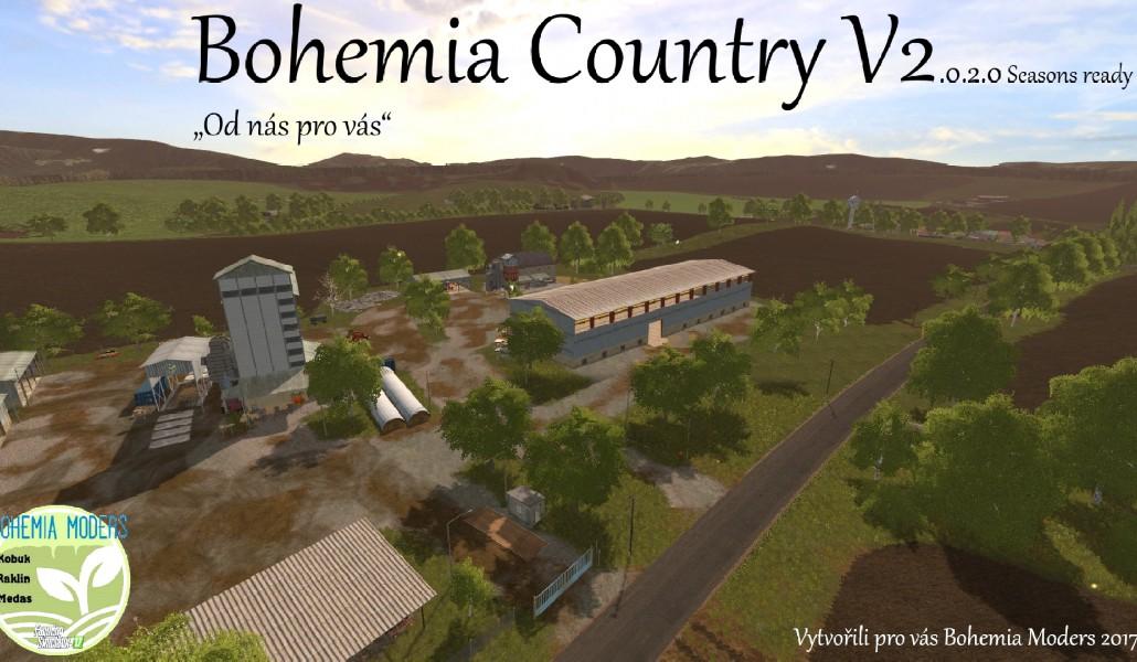 FS17 - Bohemia Country 2017 Map V2.0.2.0