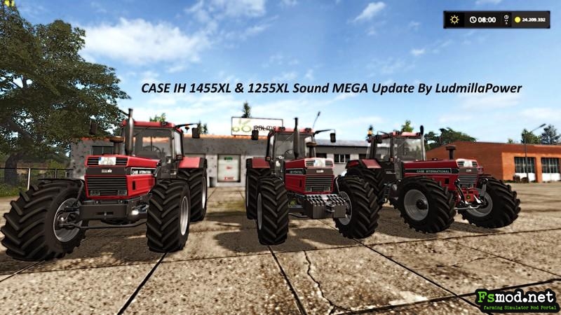 FS17 - Case Ih 1455 Xl - 1255 Xl Sound Update