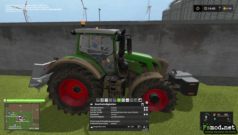 FS17 - CP Courses for North Frisian March 4-fold Map V1.1