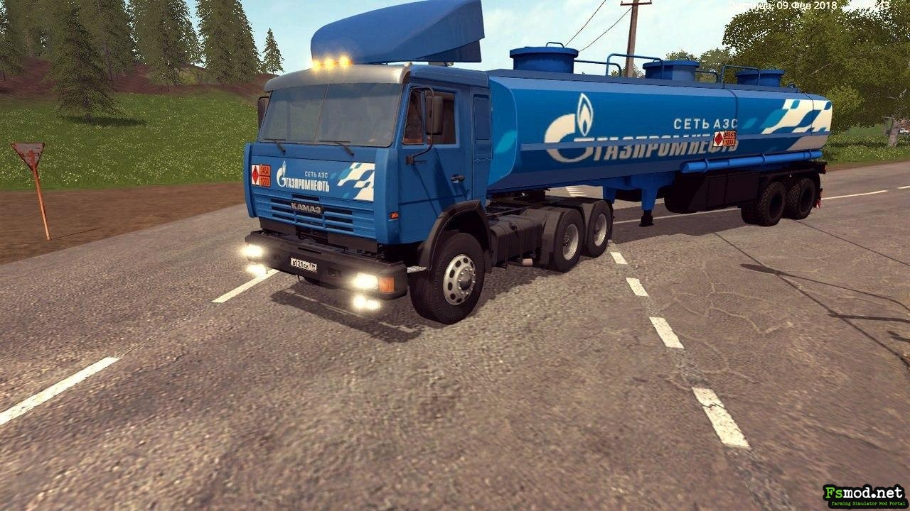 FS17 - Kamaz 54115 Gazprom Truck V1.0
