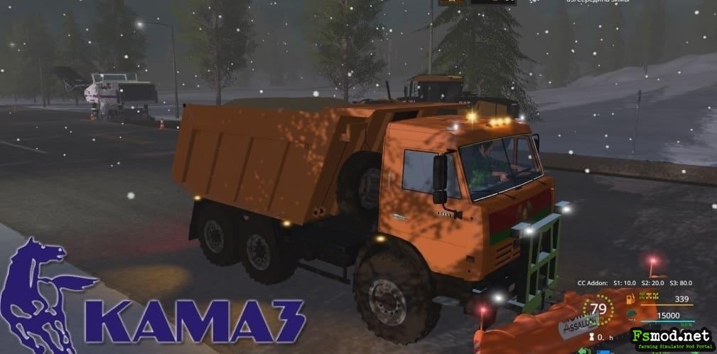 FS17 - Kamaz 65115 Truck V3.1