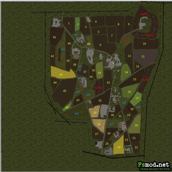FS17 - Stains Long Tailed Map V1.0