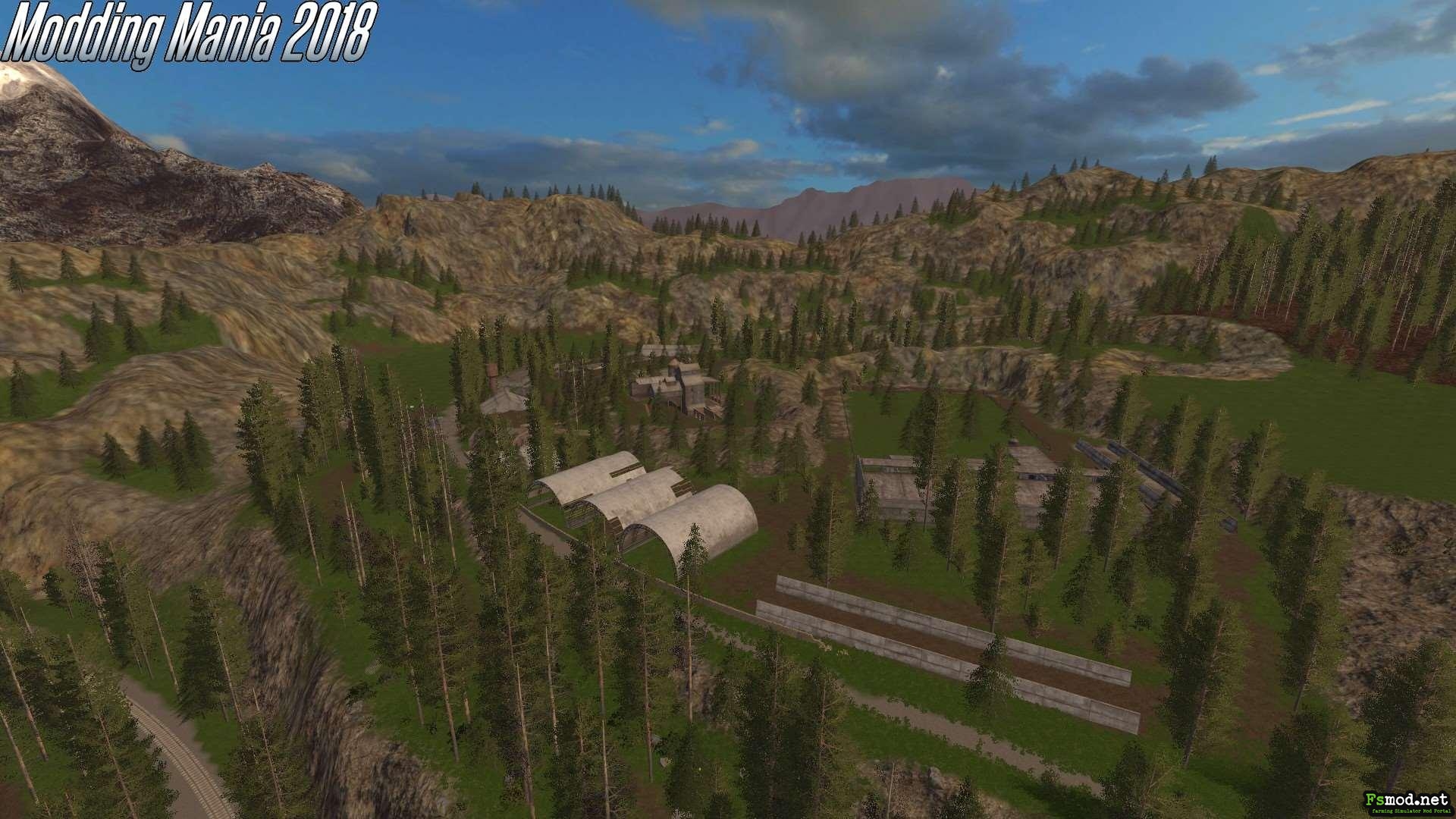 FS17 - The Abandoned Forest Map V1.0