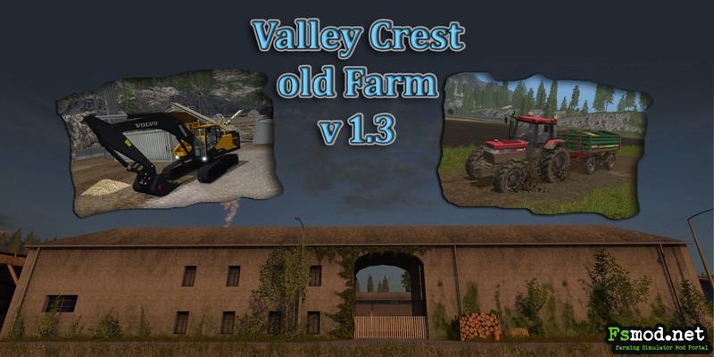 FS17 - Valley Crest Old Farm Map V1.3