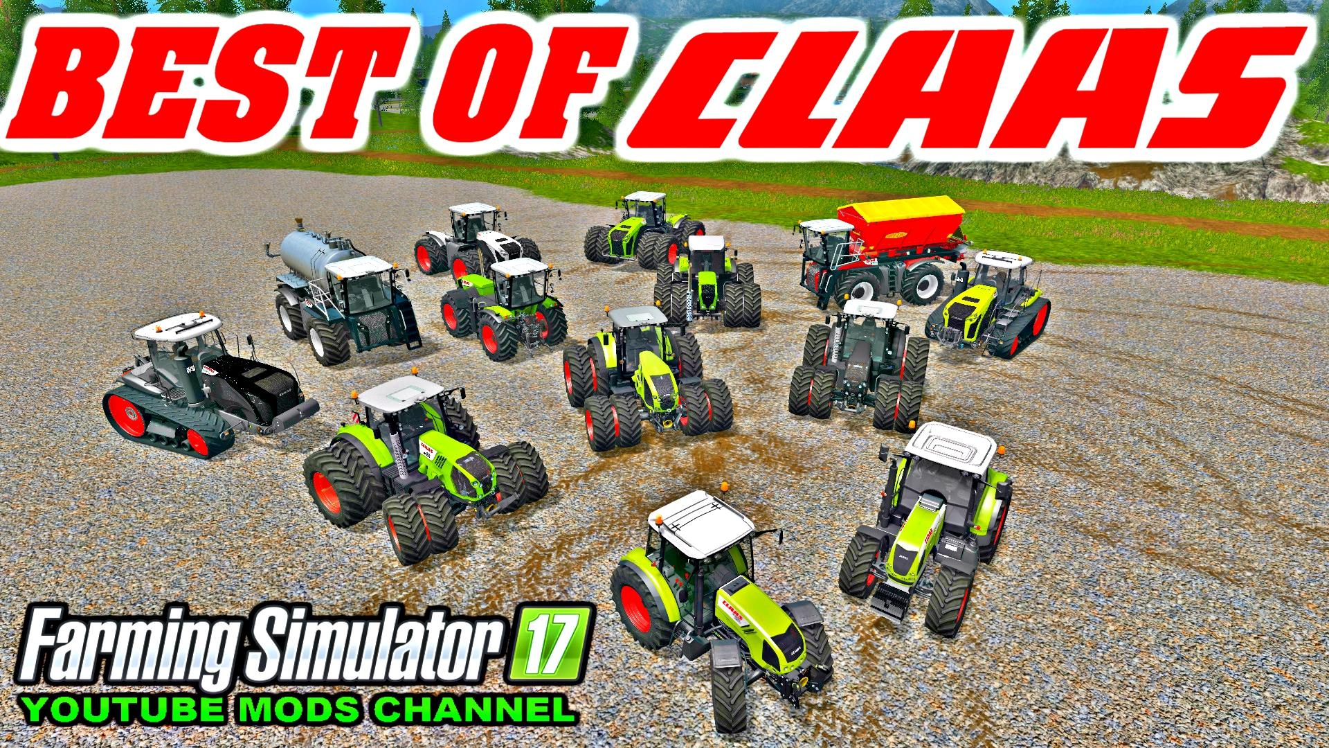 FS17 - All Claas Tractor Pack V1.0