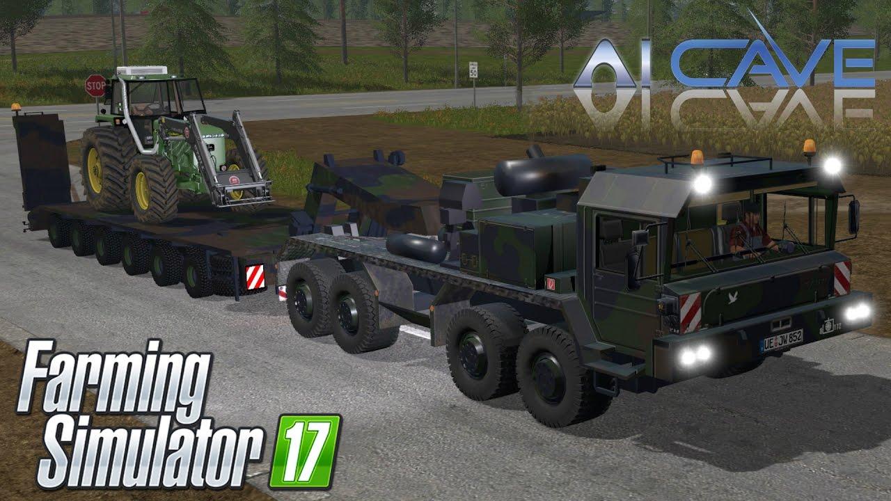 FS17 - Army Truck And Trailer V1.0