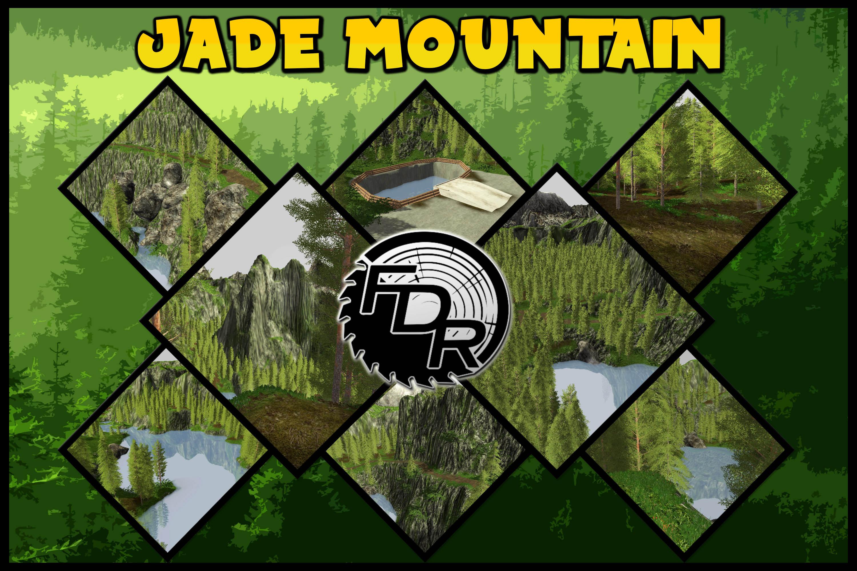 FS17 - Fdr Logging - Jade Mountain Logging Map