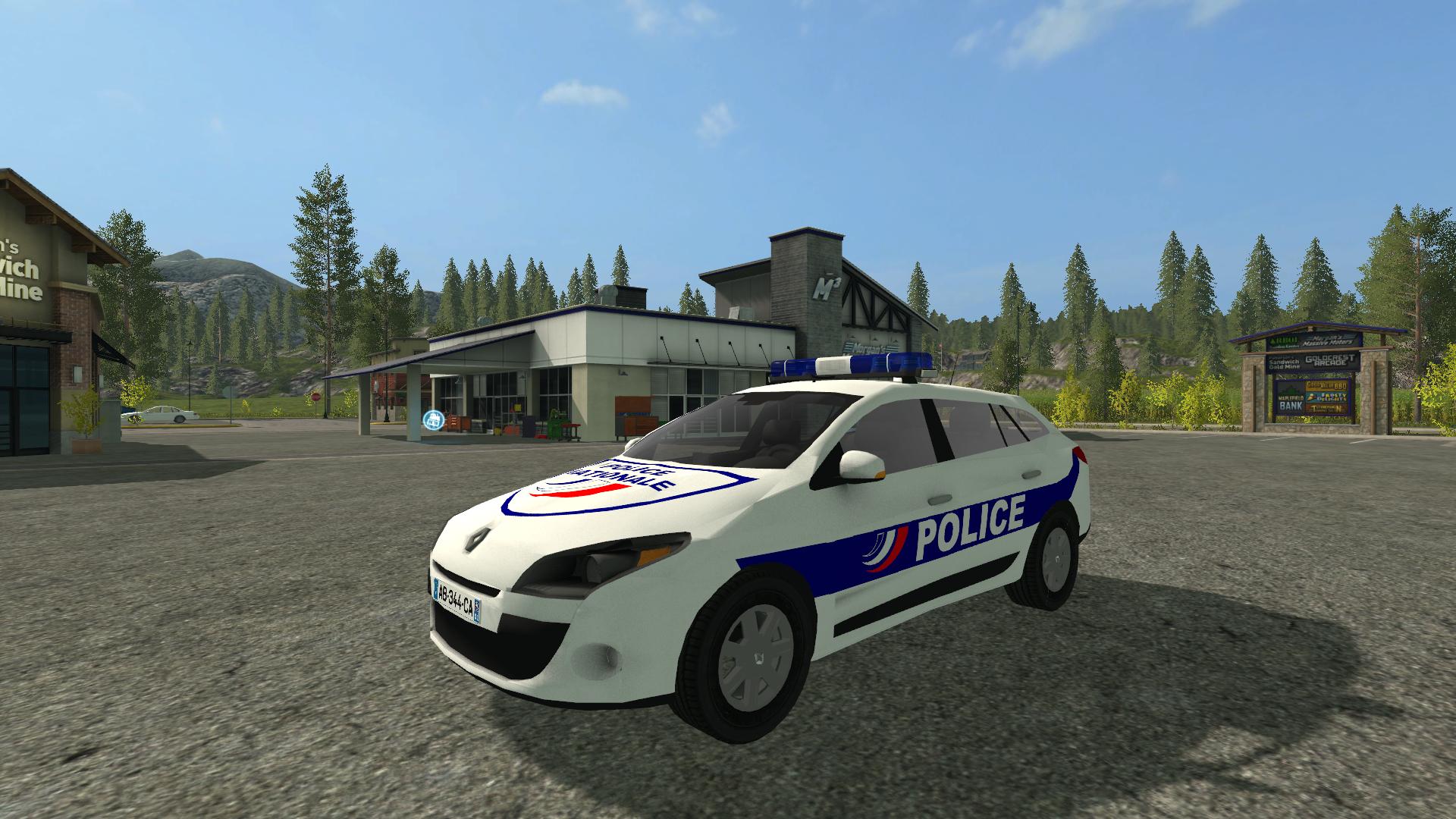 FS17 - Renault Megane 3 Estate Police Nationale V1.0