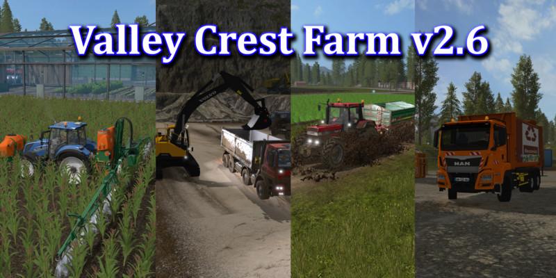 FS17 - Valley Crest Farm Map V2.6.0