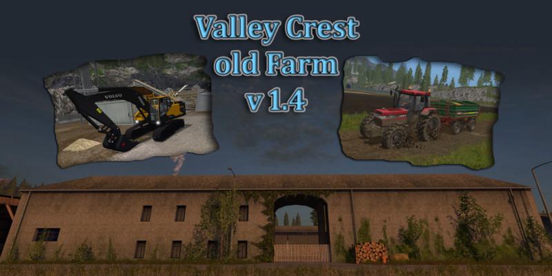 FS17 - Valley Crest Old Farm Map V1.4