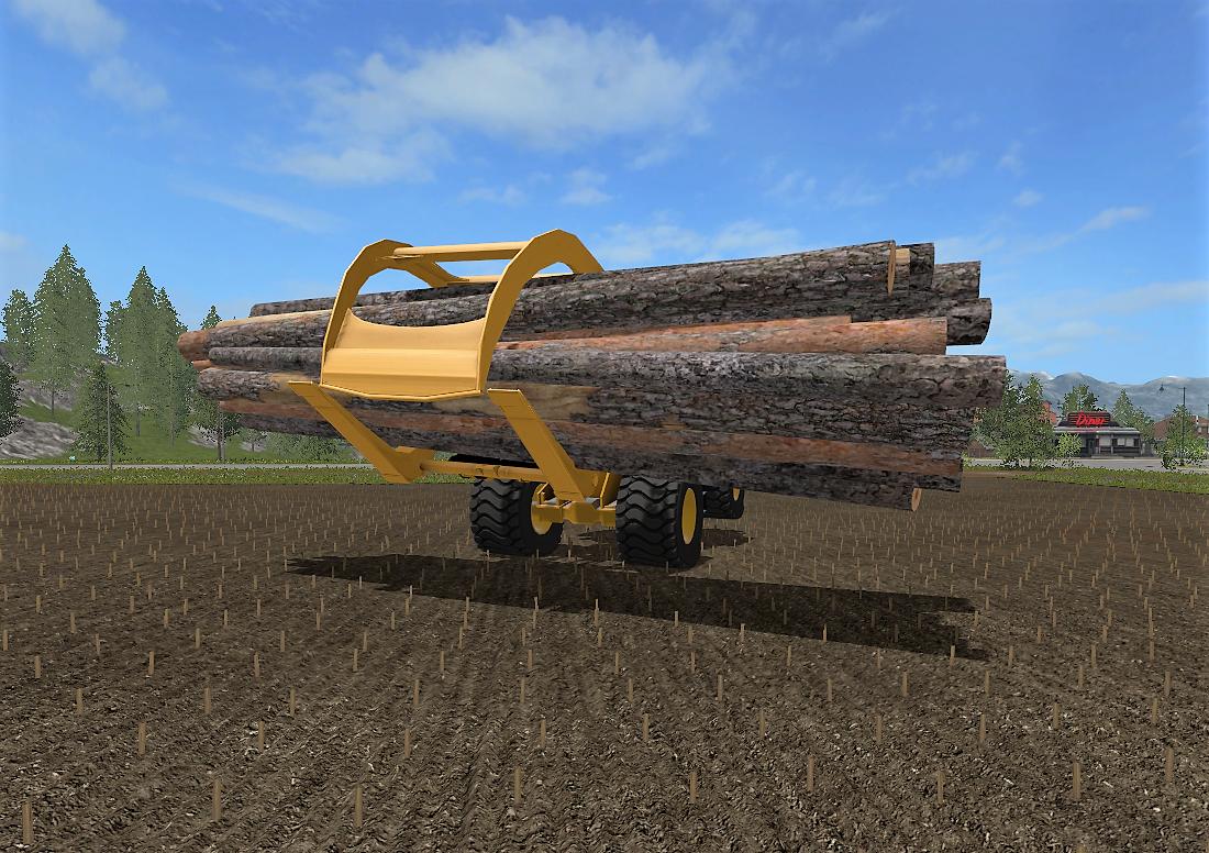 FS17 - Wheelloader Log Fork V1.0