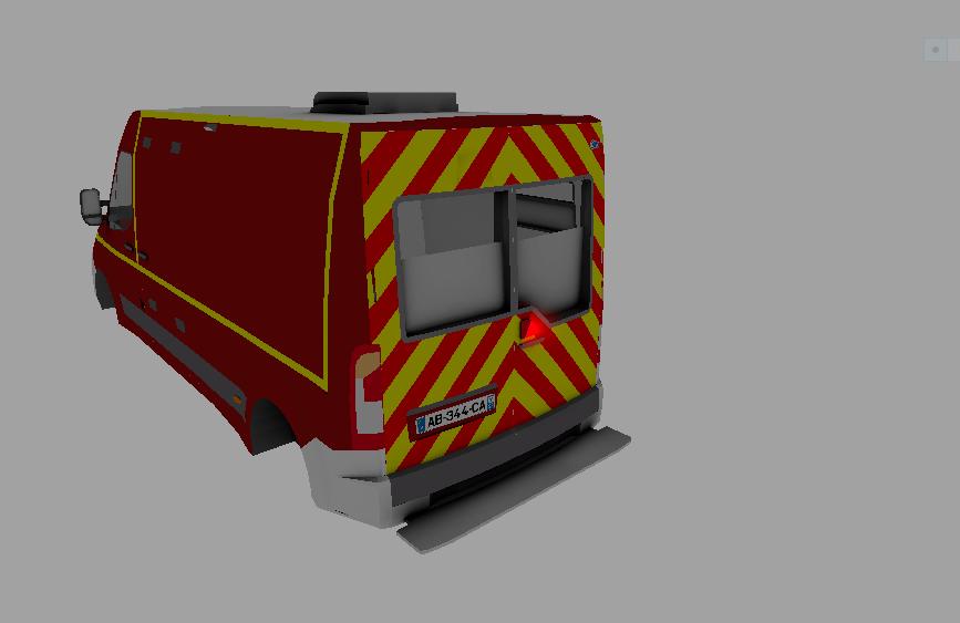 FS17 - 3D Vsav Pompiers Pour Modders V1.0