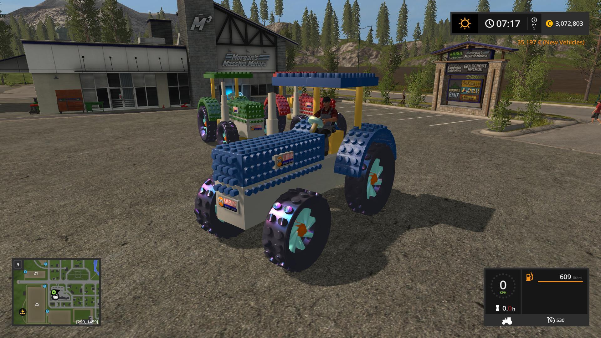 FS17 - Crazy Lego Tractor V1.0