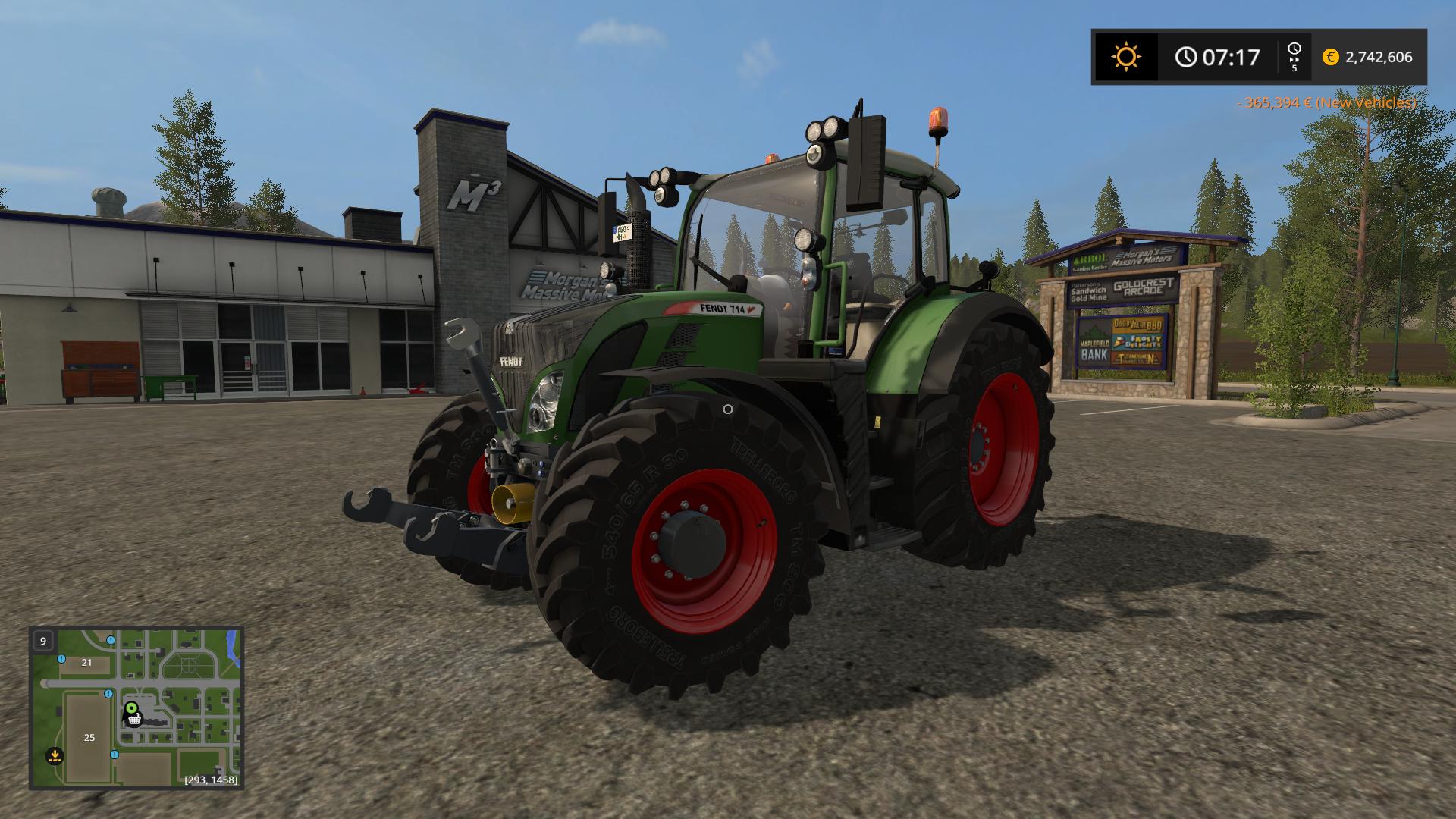 FS17 - Fendt 714 Vario Scr Tractor V1.0.0.1