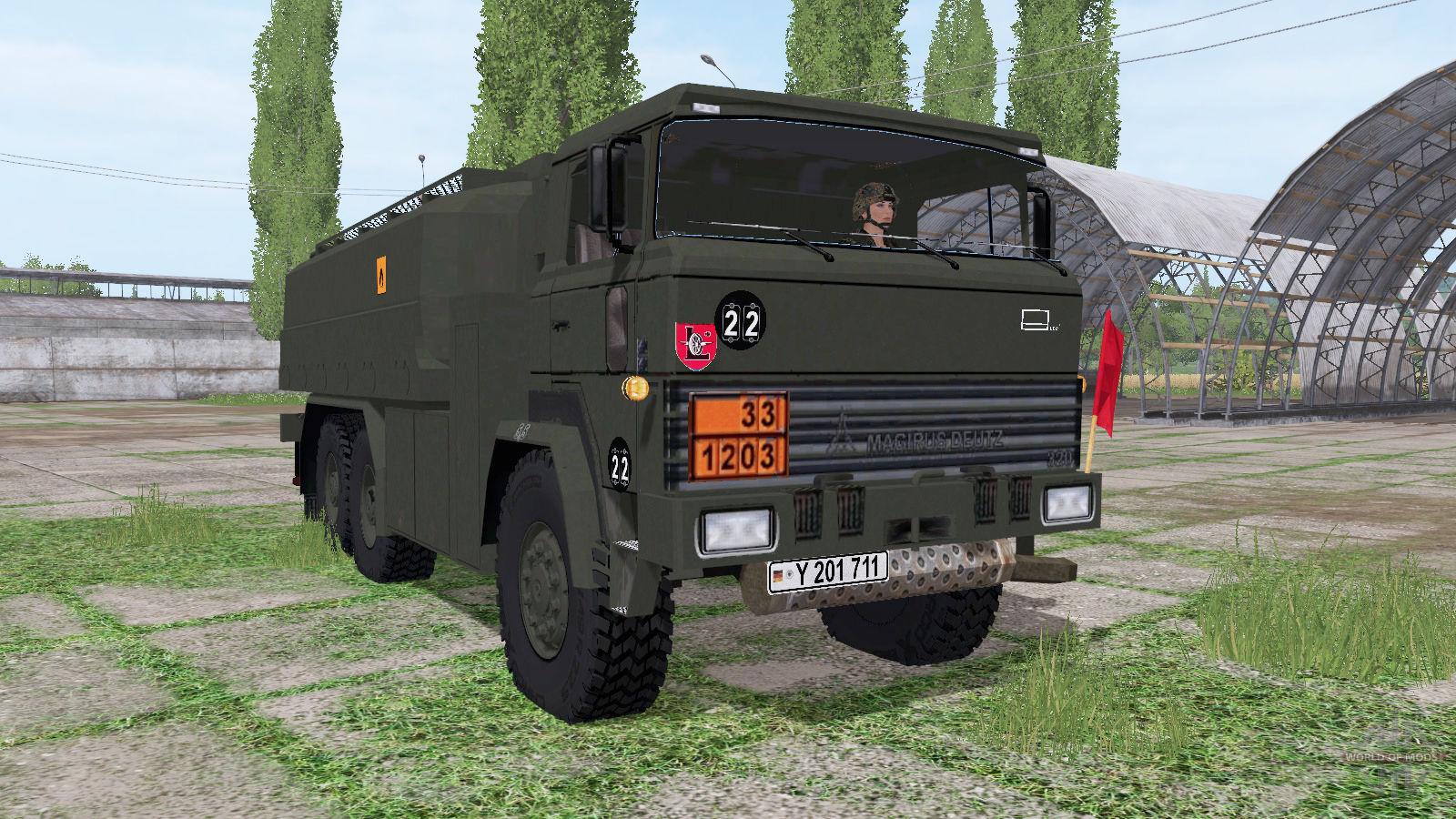 FS17 - Magirus-Deutz 320 D 26 Road Tank Trucks V1.0