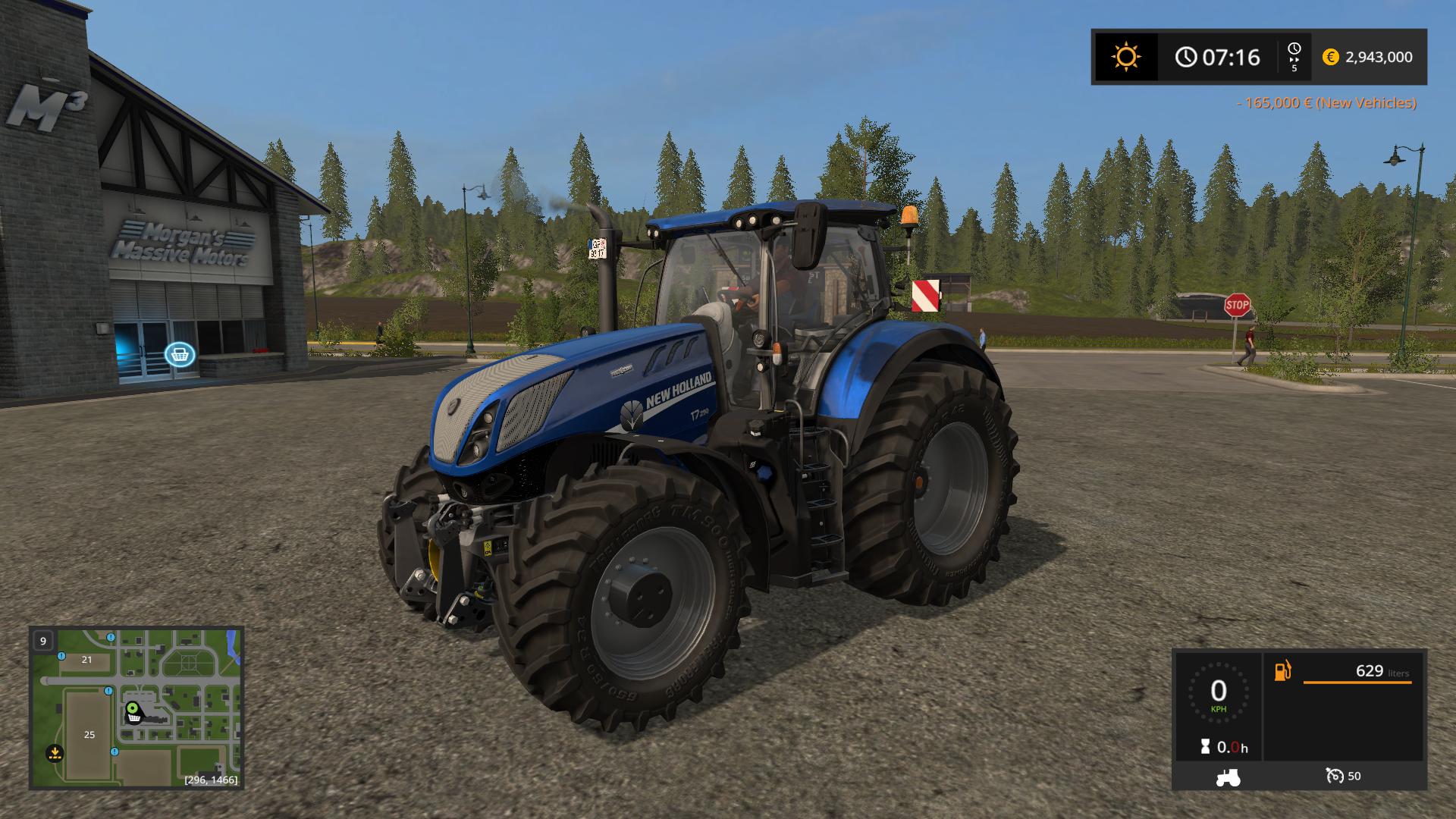 FS17 - New Holland T7 Bluepower 290-315 Tractor V1.1
