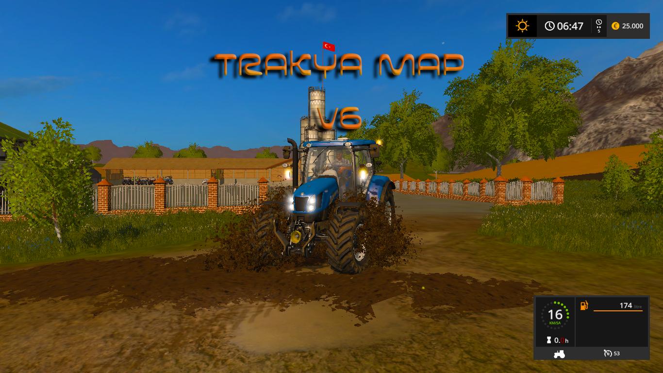 FS17 - Trakya Map V6.0
