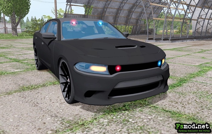 FS17 - Dodge Charger Srt Hellcat 2015 Unmarked Police V1.0