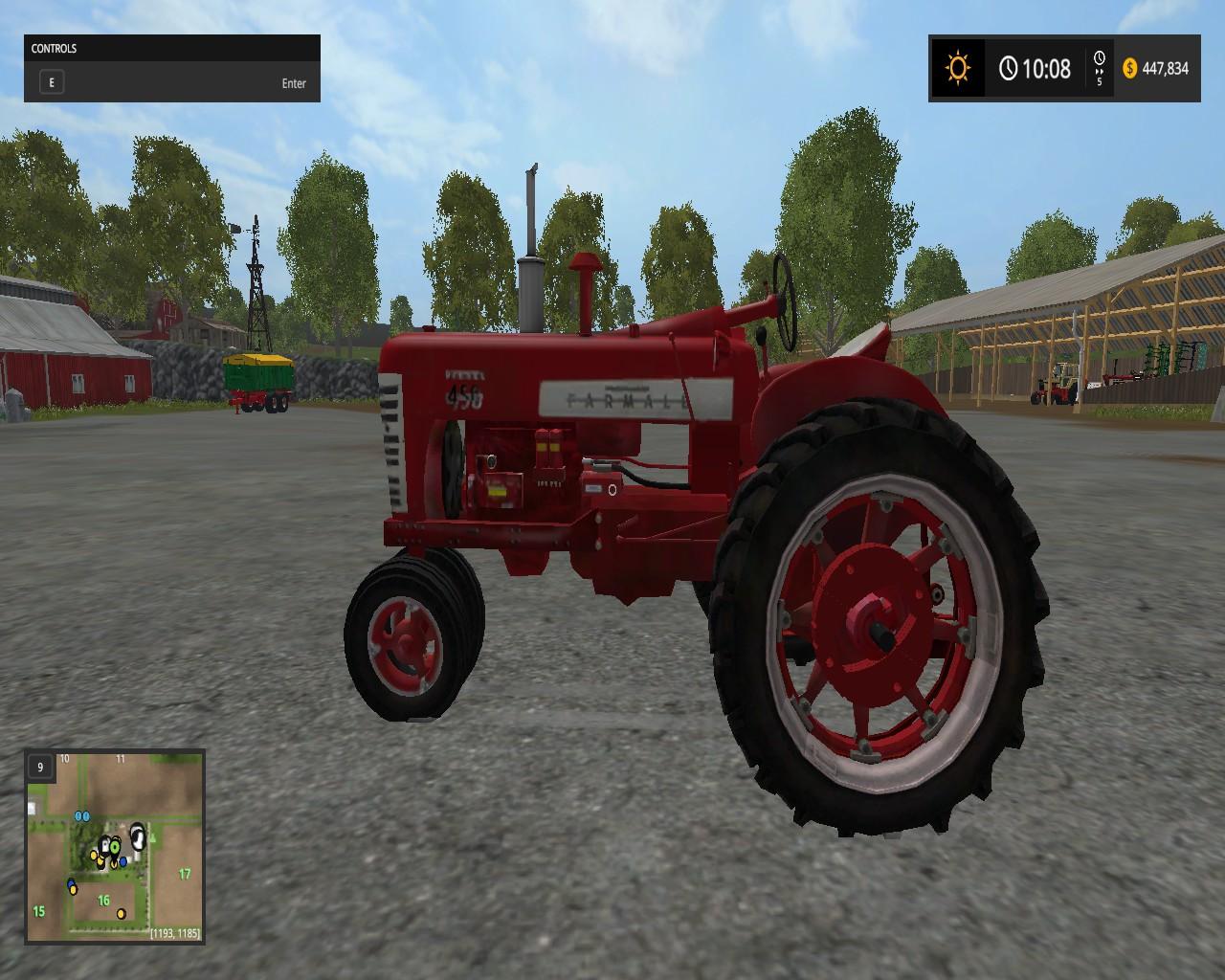 FS17 - Farmall 450 With 3 Point And Updated Sound V2.0