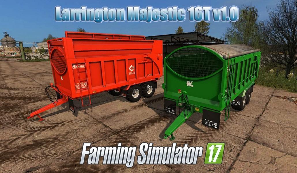 FS17 - Larrington Majestic 16T Trailer V1.0
