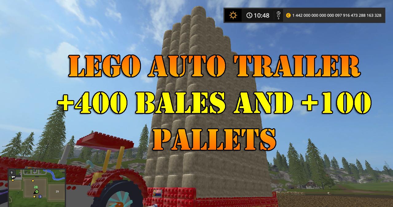 FS17 - Lego 400 Bale 100 Pallets Auto Loader V1.0