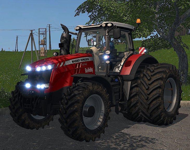 FS17 - Massey Ferguson 8700 Tractor V1.0.1.5