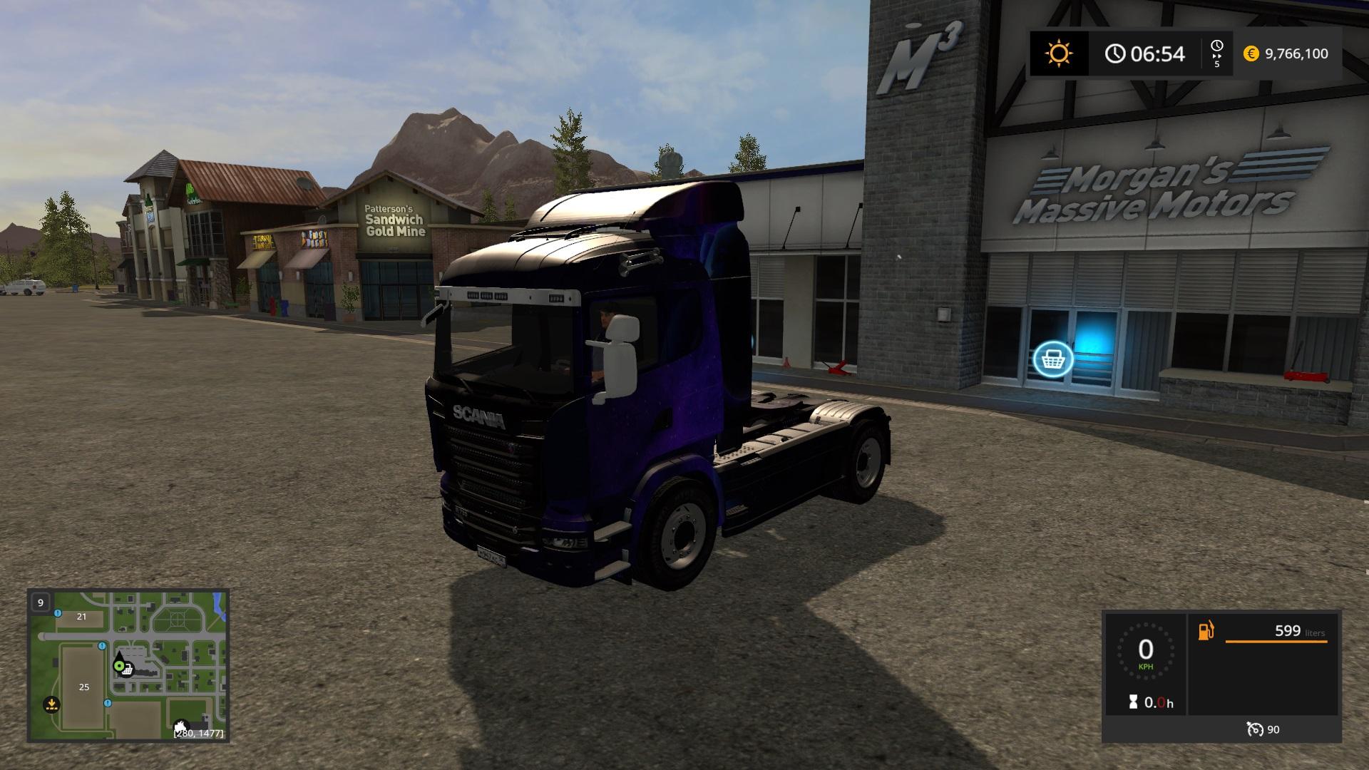 FS17 - Scania R730 Purple Truck V1.0