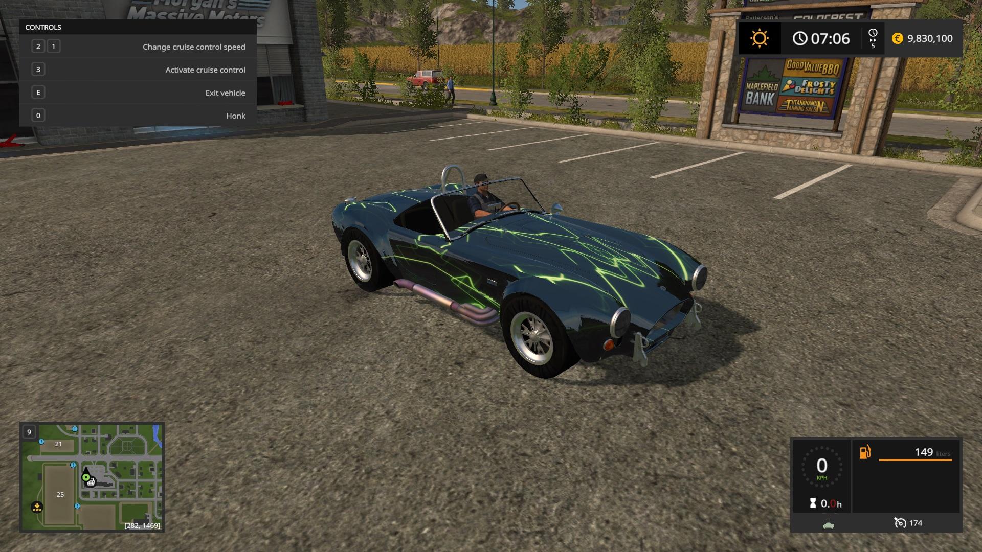 FS17 - Shelby Cobra Green V1.0
